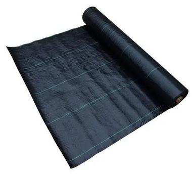 Black 4X100 Meter Plain Laminated High Density Polyethylene Tarpaulin 