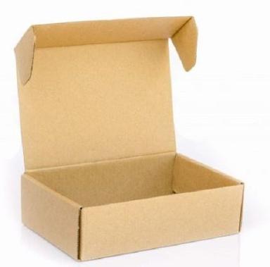 Rectangular Plain Corrugated Packaging Boxes For Industrial Purpose Length: D Inch (In)