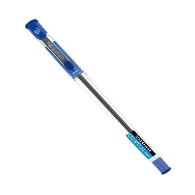  ब्लू 6 इंच लाइट वेट स्मूथ राइटिंग प्लास्टिक बॉडी बॉल पेन 