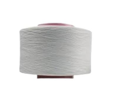 White 100% Pure Cotton Light Weight Plain Lycra Yarn