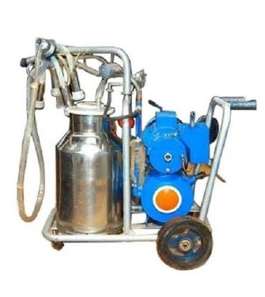 0.5 Hp Polished Stainless Steel Cow Milking Machine Capacity: 10 Kg/Hr