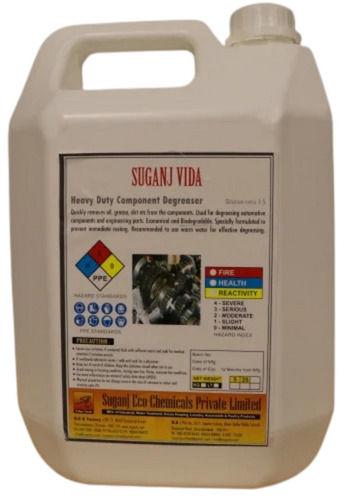99% Pure And Water Soluble Liquid Based Grease Cleaning Chemicals - 5 Liter Application: Industrial