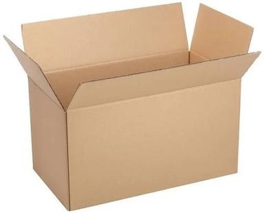 Cardboard Square Plain Offset Printing 7 Ply Paperboard Corrugated Boxes For Packaging 