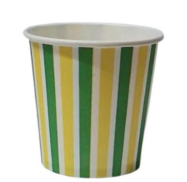 100 Mililiters Printed Disposable Round Paper Tea Cups Application: Event And Party Supply