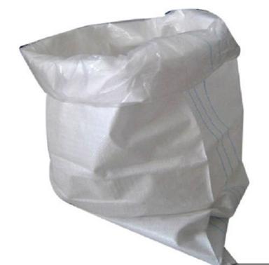 White Lightweight And Premium Quality Moisture Resistant Pp Woven Sack Bag