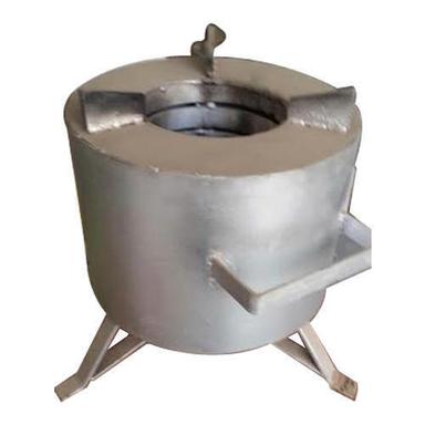 Manual Ms Body Based And Table Top Round Wood Stove - 24 Inch Dia.