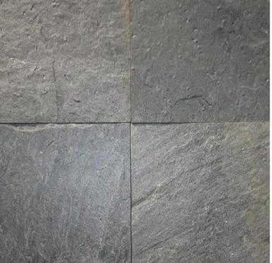 Rough-Rubbing Rectangular Natural Slate Stone Tile Density: 1.84 Gram Per Cubic Centimeter(G/Cm3)