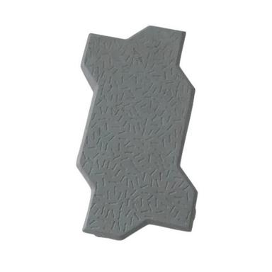 Grays 10X5X4 Inches Non Slip Concrete Zig Zag Tile For Exterior Use 