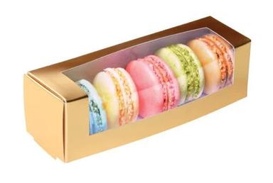 Disposable Virgin Kraft Paper 6 Macaron Packaging Box