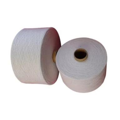 White Plain And Recycled Ring Spun Polyester Cotton Yarns