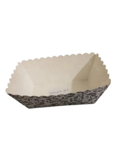 White 250 Gram Capacity 8 Inches Biodegradable Paper Muffin Cup For Bakery Use