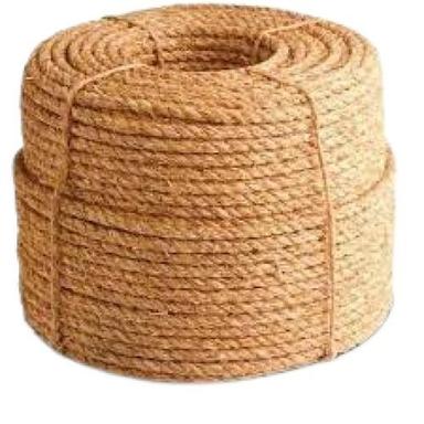 Light Brown Natural Coir Multi Purpose Coconut Rope