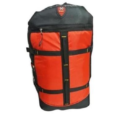 Plain Zipper Closure Polyester Travel Trekking Bag Size: 20 Liters