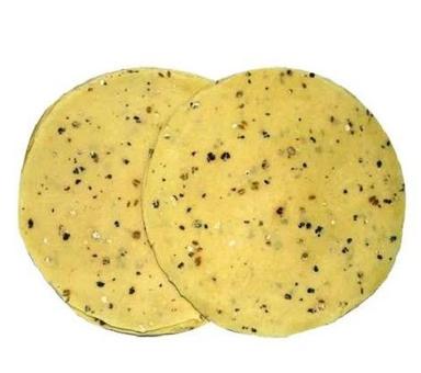 Spicy Round Hand Made Garlic Papad Best Before: 3 Months