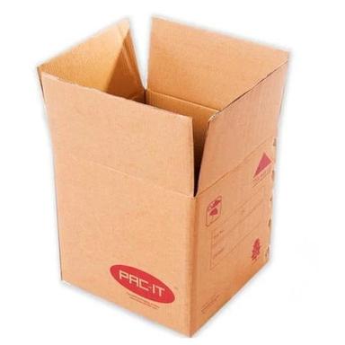 Brown Light Weight High Tensile Strength Matte Finish Printed Corrugated Packaging Boxes 