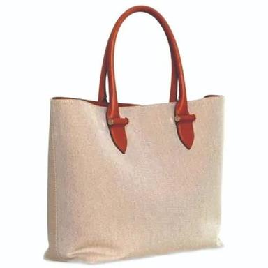 Bags Premium Quality Plain Recyclable And Washable Rectangular Canvas Handbag