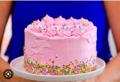 जन्मदिन के उपयोग के लिए मीठा स्वादिष्ट स्वाद वाला स्ट्राबेरी केक
