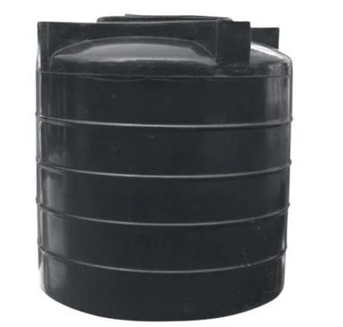 Black 1000 Liter Volume Double Layer Cylindrical Pvc Plastic Water Tank