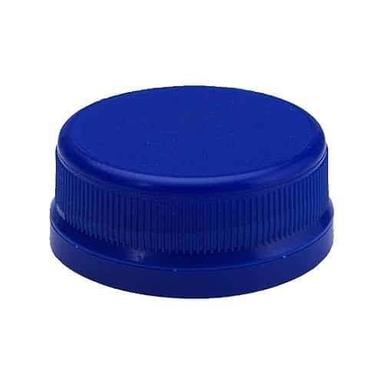 Blue 2 Inch Round Lightweight Rigid Hardness Pvc Plastic Cap For Bottle