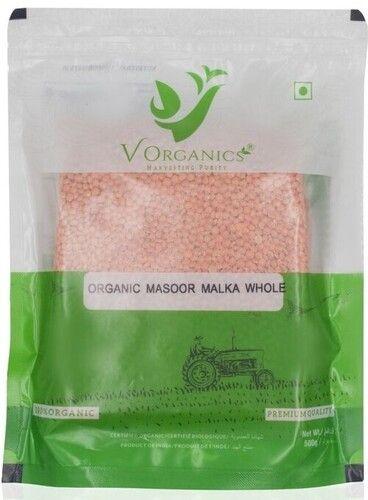 Hygienically Packed Organic Whole Masoor Malka