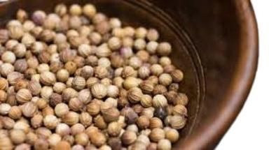 A Grade Brown 100 Percent Pure Dried Coriander Seed Ash %: 9%