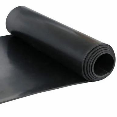 Rectangular Flexible Black Rubber Sheet