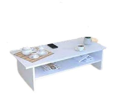  चित्रित 90D X 50W X 45H Cm आयताकार आकार की सफेद लकड़ी की चाय की मेज 