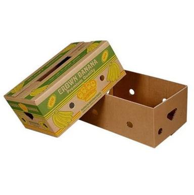 10 Kg Capacity Matte Finish Rectangular Fruit Packaging Box