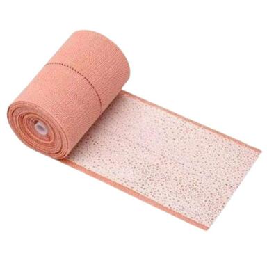 Pink 5 Meter Woven Cotton Reusable Elastic Adhesive Bandage