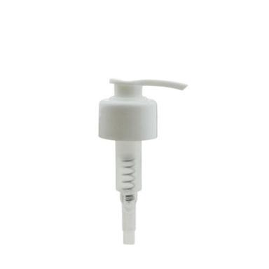White Plastic Body Lotion Dispenser Pump With Screw Cap For Bottles Use