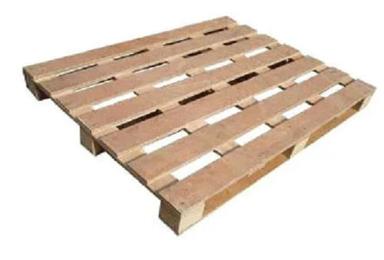 Brown 1 220 X 810 X 100 Mm 1.2 Kilogram Single Faced Wooden Storage Pallet 