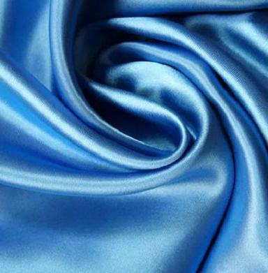 Blue 100 Meter 41 Inch Stain Resistant Knitted Stain Chiffon Fabric For Garment Usage 