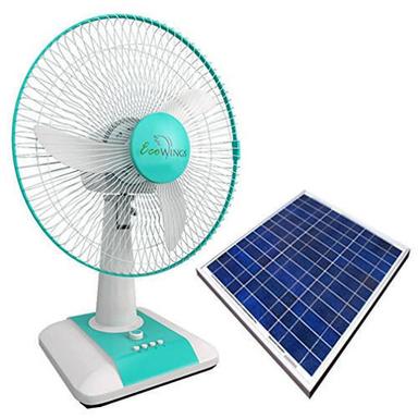 18 Watt 220 Volt 1.8 Kilograms Polycrystalline Silicon Solar Table Fan With Panel Cable Length: 00 Inch (In)