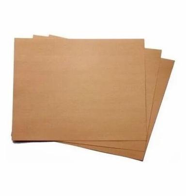 Brown 2Mm Thick A4 Size Rectangular Plain Wood Pulp Kraft Paperboard