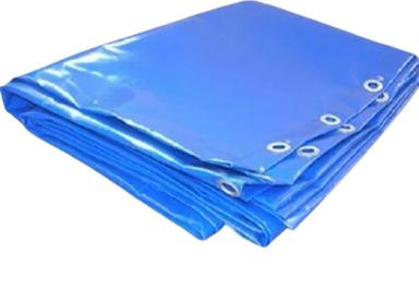 Blue 750X500Mm Waterproof Glossy Finished Polypropylene Plastic Tarpaulin