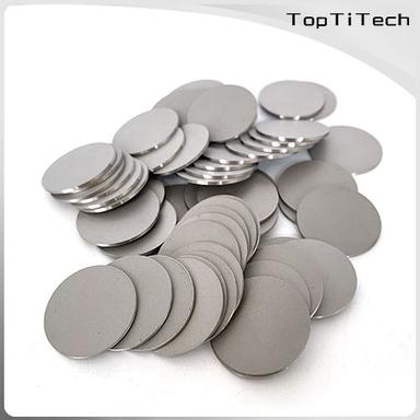 Sliver Titanium Powder Sintered Disc For Beverage Filtration