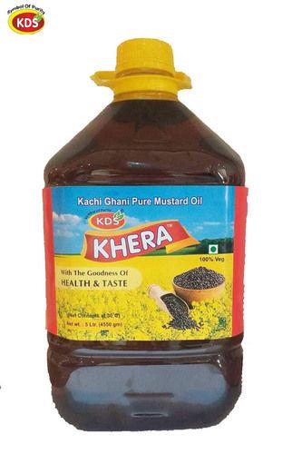 Khera Kachi Ghani Black Mustard Oil 5 L
