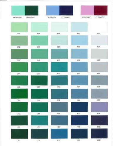 Paint Shade Card For Interior And Exterior Wall Use