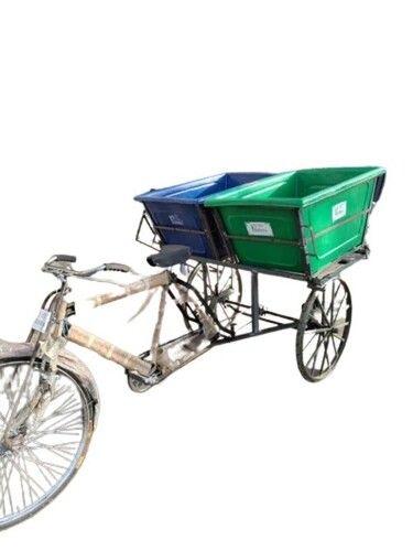 3 Wheel Garbage Cycle Rickshaw For Outdoor