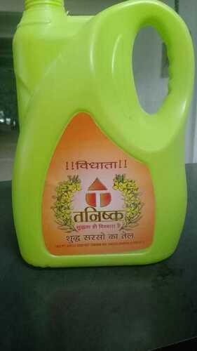 5l Can Packed Pure Mustard Oil For Cooking