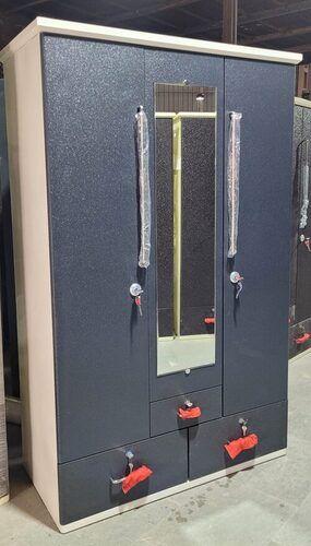 Stainless Steel Almirah With Mirror and Locker
