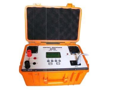 Yellow Crm100 Electrical Digital Contact Resistance Meter For Industrial