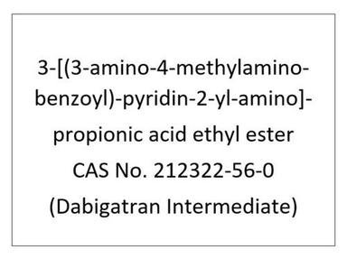 3-[(3-Amino-4-Methylamino-Benzoyl)-Pyridin-2-yl-Amino]- Propionic Acid Ethyl Ester
