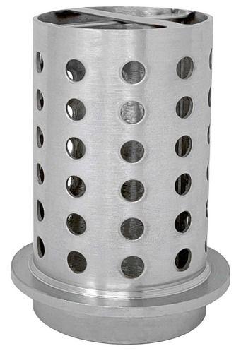 Corrosion Resistant Cylindrical Stainless Steel Jewelry Perforated Flask