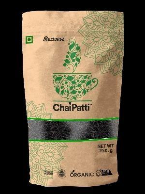 Black Natural Dried 250Gm Organic Chai Patti Leaf Tea