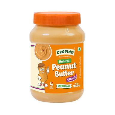 Natural Creamy Unsweetened Peanut Butter Weight: 400 Gm
