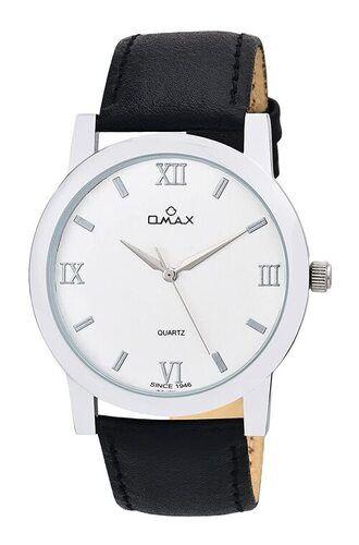 OMAX White Dial Analogue Watch for Office and Casual Wear