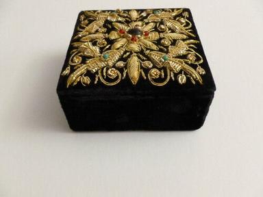 IQRA CREATION Mdf Embroidery Jewelry Box