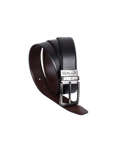 OMAX Genuine Leather Premium Reversible Black Brown belt for Men-LTBTL0100