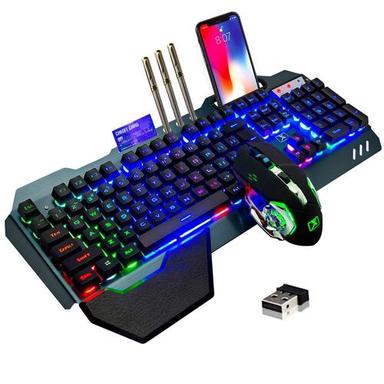 Rgb Abs Plastic Usb Connection Port Qwerty Layout Gaming Keyboard For Computer